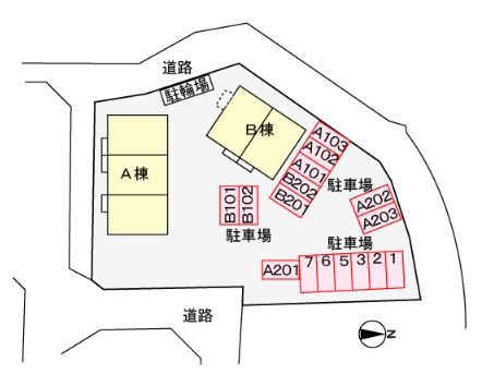 駐車場等配置図